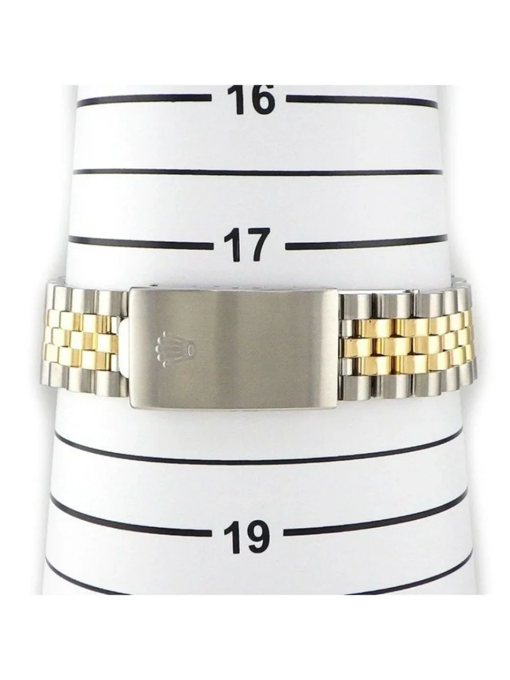 Rolex Watch Datejust White Dial Date 18k Yellow Gold SS Automatic